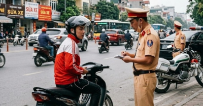 Cảnh sát giao thông siết chặt xử lý các lỗi lái xe thường bị xem nhẹ theo quy định mới