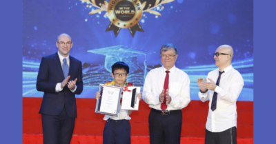 Điểm Toán cao nhất thế giới: Nam sinh tiểu học tại Sài Gòn dẫn đầu kỳ thi quốc tế