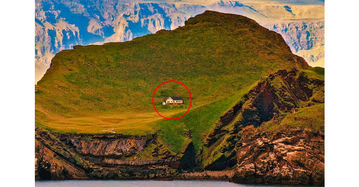 Sự thật về ngôi nhà cô độc Ellidaey giữa đại dương tại Iceland