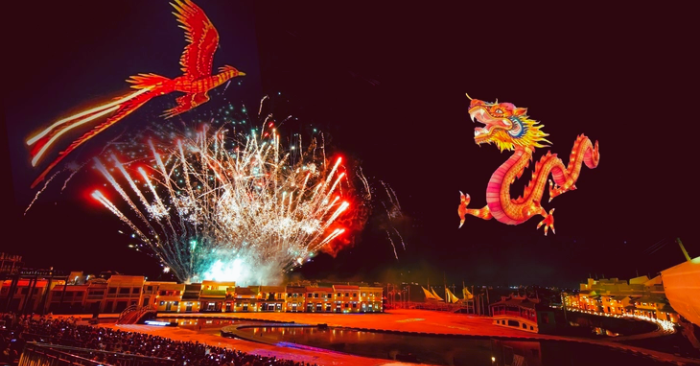 Lễ hội ánh sáng Hội An khai mạc với màn trình diễn drone