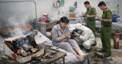 Vụ nổ ở Bệnh viện đa khoa Trà Vinh làm một người bị thương