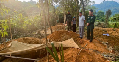 Hài cốt liệt sỹ: tìm thấy 2 bộ hài cốt kèm nhiều di vật tại Quảng Trị