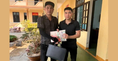 Hoàng Huy Nguyên: Người đàn ông nhặt được 350 triệu đồng và trả lại cho chủ sở hữu