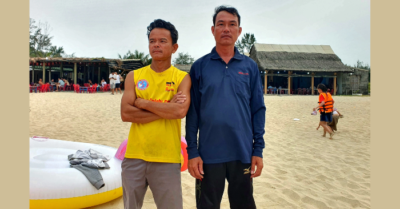 Cứu hộ đuối nước: Hai nhân viên tại Đà Nẵng cứu 12 người trong một tuần