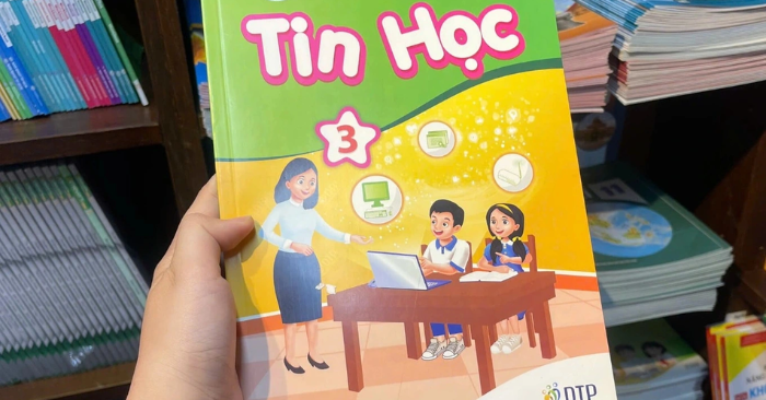 Sách tin học lớp 3 chứa đường dẫn đến trang web nội dung xấu