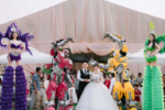 Chú rể đoàn xiếc Hà Nội mang cả “thế giới kỳ ảo” đi rước dâu tại Chương Mỹ