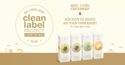 Clean Label Project: Sữa tươi Mộc Châu đạt chứng nhận an toàn từ Hoa Kỳ