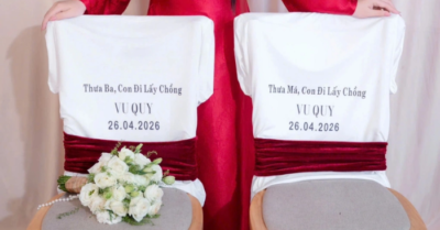 Cô dâu Đồng Nai dành hai chiếc ghế trống tri ân cha mẹ đã khuất trong ngày cưới