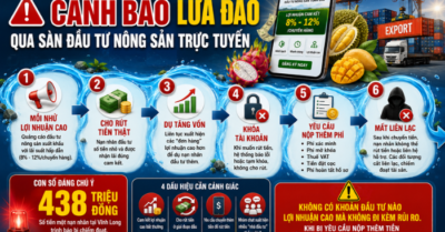 Sập bẫy “lãi khủng” từ sàn đầu tư nông sản: Người phụ nữ mất trắng 438 triệu đồng