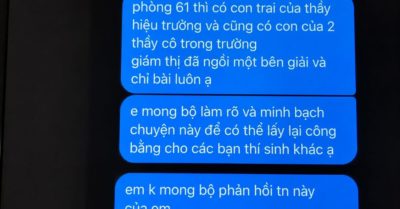 Sở GD-ĐT Quảng Trị vào cuộc sau tố cáo tiêu cực thi cử