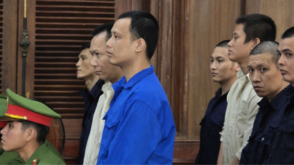Đường dây ma túy liên tỉnh lĩnh hai án tử hình, hai án chung thân cùng nhiều mức án nghiêm khắc sau phiên tòa tại TPHCM.
