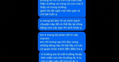 Hiệu trưởng Quảng Trị lên tiếng về nghi vấn nhắc bài trong phòng thi