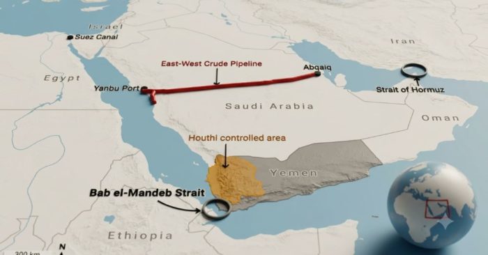 Houthi đe dọa phong tỏa Biển Đỏ, giá dầu có nguy cơ vọt lên 120 USD