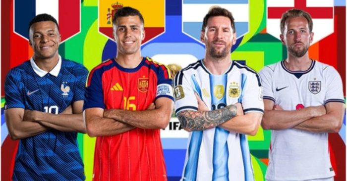 Bán kết World Cup 2026 biến thành cuộc chiến đỉnh cao của bốn ông lớn FIFA mạnh nhất