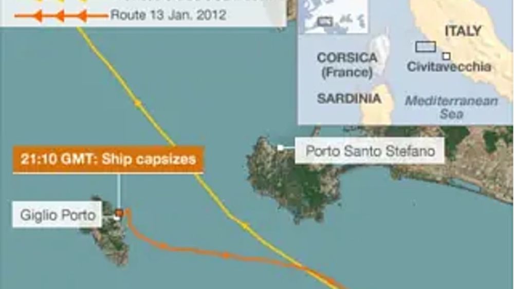 Sai lầm buồng lái Costa Concordia dẫn đến thảm họa