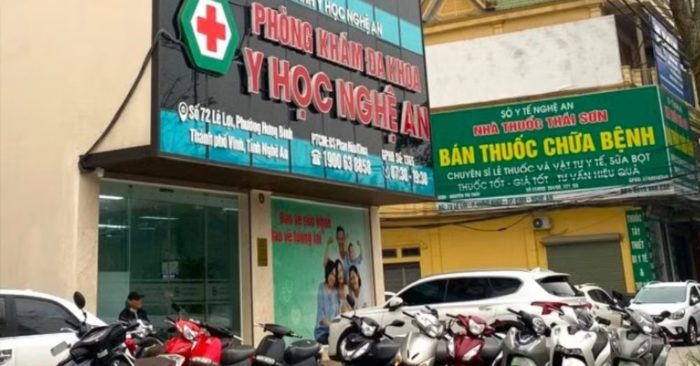 Phòng khám Y học Nghệ An từng bị đình chỉ hoạt động