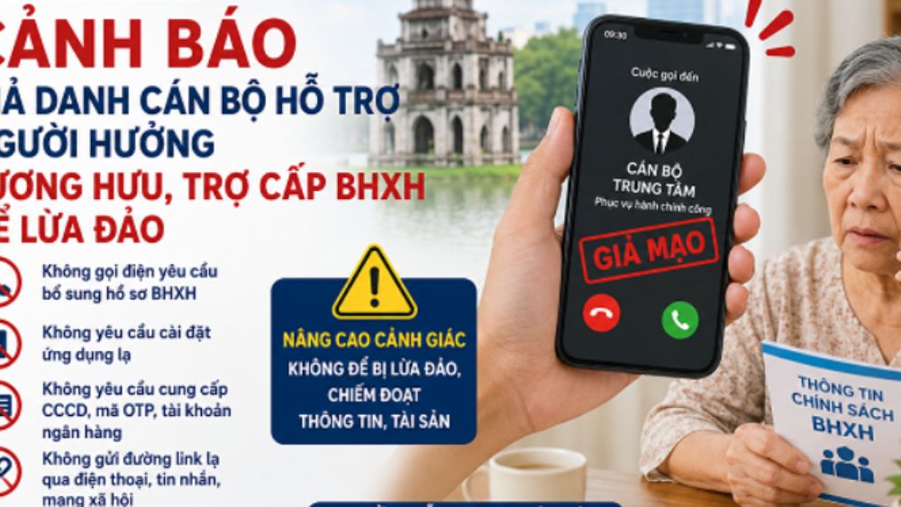 Lịch chi trả lương hưu tháng 8/2026 tại 34 tỉnh, thành
