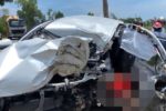 Ô tô lao vào cây ven đường ở TP Huế, nam tài xế 21 tuổi không qua khỏi