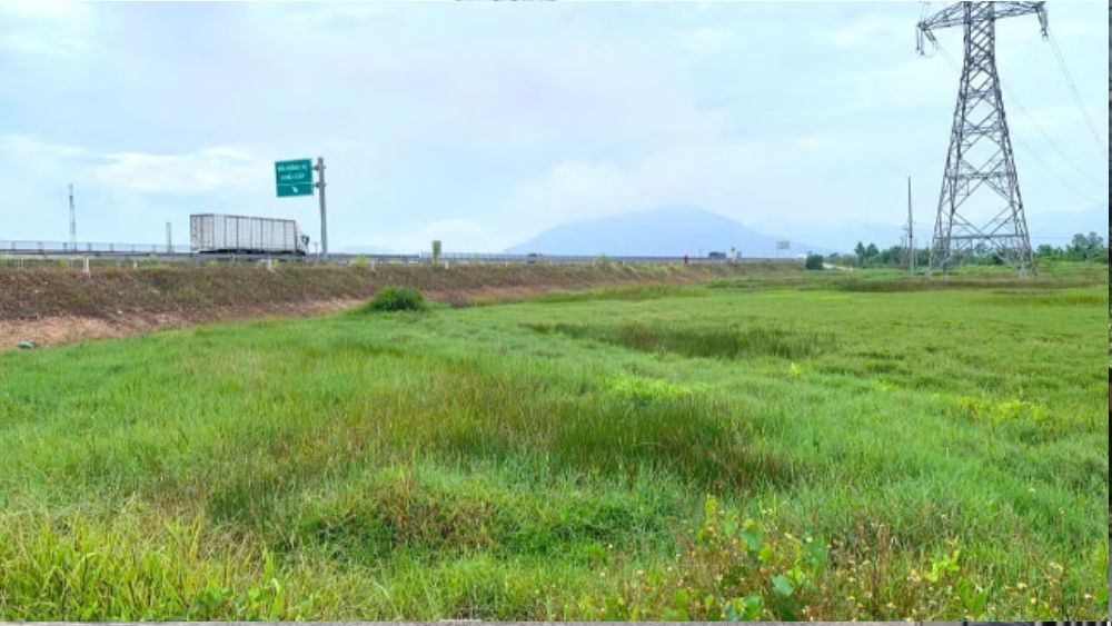 Ruộng hai vụ ven cao tốc Bắc - Nam bỏ hoang vì thiếu nước