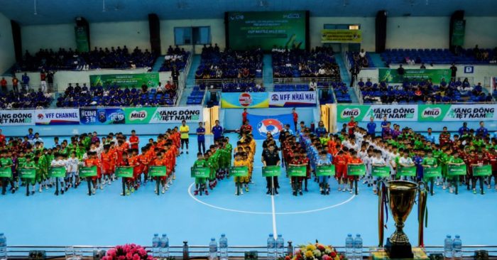 24 đội U11 khai mạc vòng chung kết bóng đá Nhi Đồng toàn quốc Cúp Nestlé MILO tại Đắk Lắk