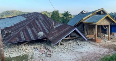Động đất 7,7 độ tại Indonesia: Hai người chết, cảnh báo sóng thần được dỡ bỏ