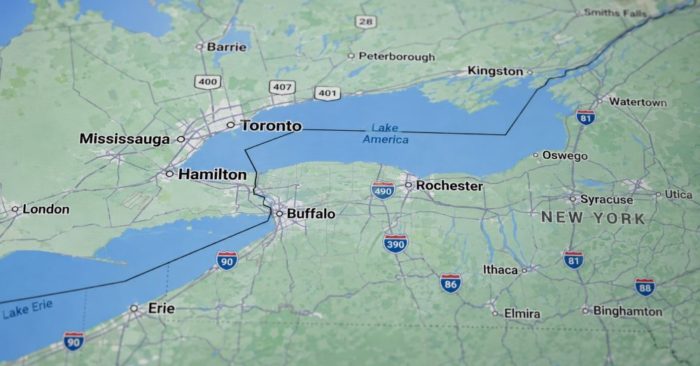 Google Maps bất ngờ đổi tên hồ Ontario thành hồ Mỹ đối với người dùng tại Hoa Kỳ, gây xôn xao dư luận.