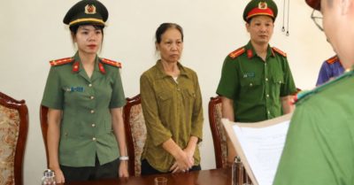 Gần 230 kg bánh cuốn và nguyên liệu bị kiểm tra, phát hiện hàn the