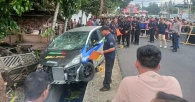 Xe đua mất lái sau vạch đích, lao vào đám đông khiến 8 người chết