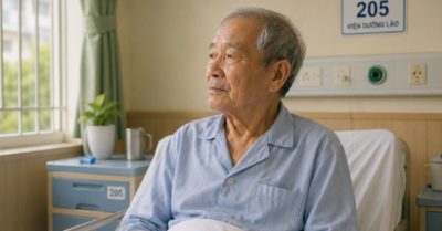 Người đàn ông gần 60 tuổi chọn viện dưỡng lão thay vì chờ con báo hiếu