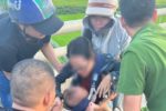Kịp thời ngăn người mẹ ôm con nhỏ định tự tử trên cầu
