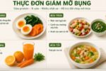 Thực đơn detox 7 ngày giảm mỡ bụng, cải thiện tiêu hóa