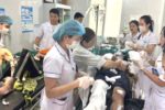 Hai người bị bỏng nặng do điện phóng khi dựng quán cà phê