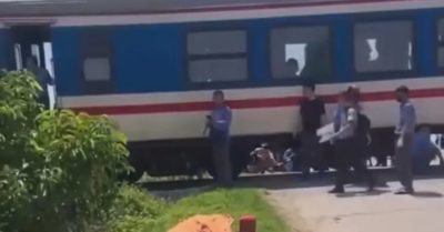 Cụ bà tử vong tại chỗ sau va chạm với tàu SE8 ở Nghệ An