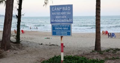 Năm học sinh thoát nạn sau khi rơi vào rãnh sâu ở Mỹ Khê