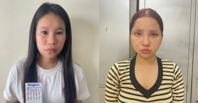 Hai cô gái trẻ bị bắt khẩn cấp vì tổ chức sử dụng ma túy ở Hạ Long
