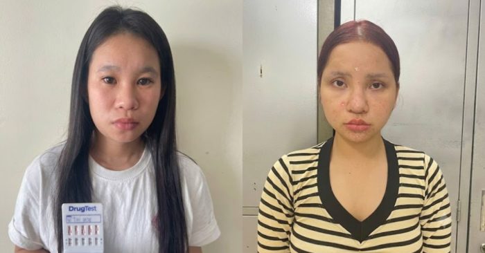 Hai cô gái trẻ bị bắt khẩn cấp vì tổ chức sử dụng ma túy ở Hạ Long