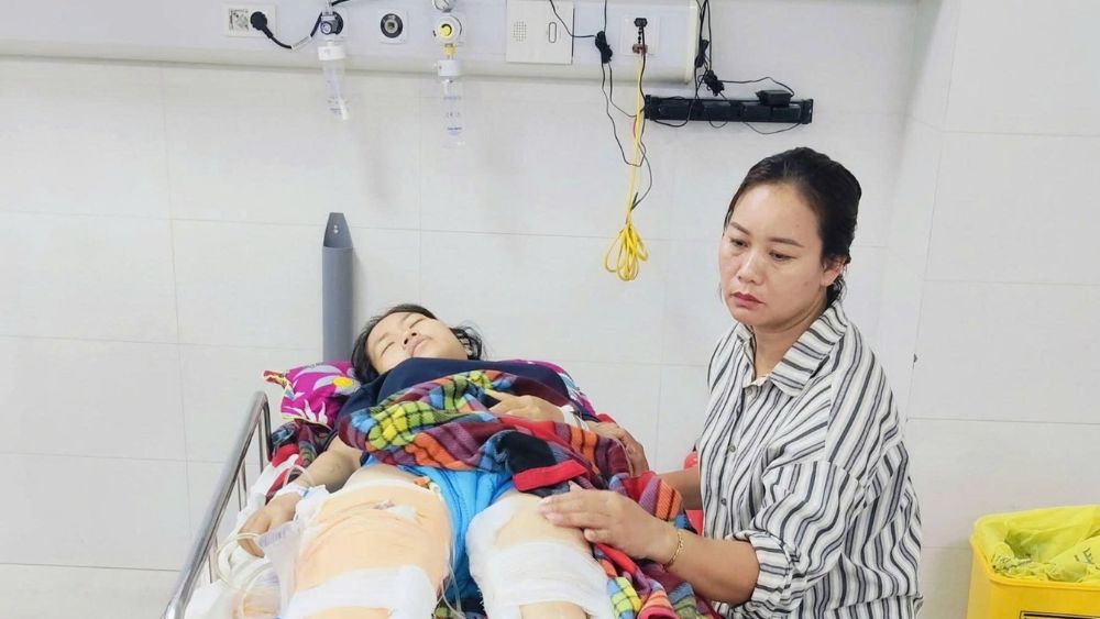 cô giáo mầm non bị xe tải cán