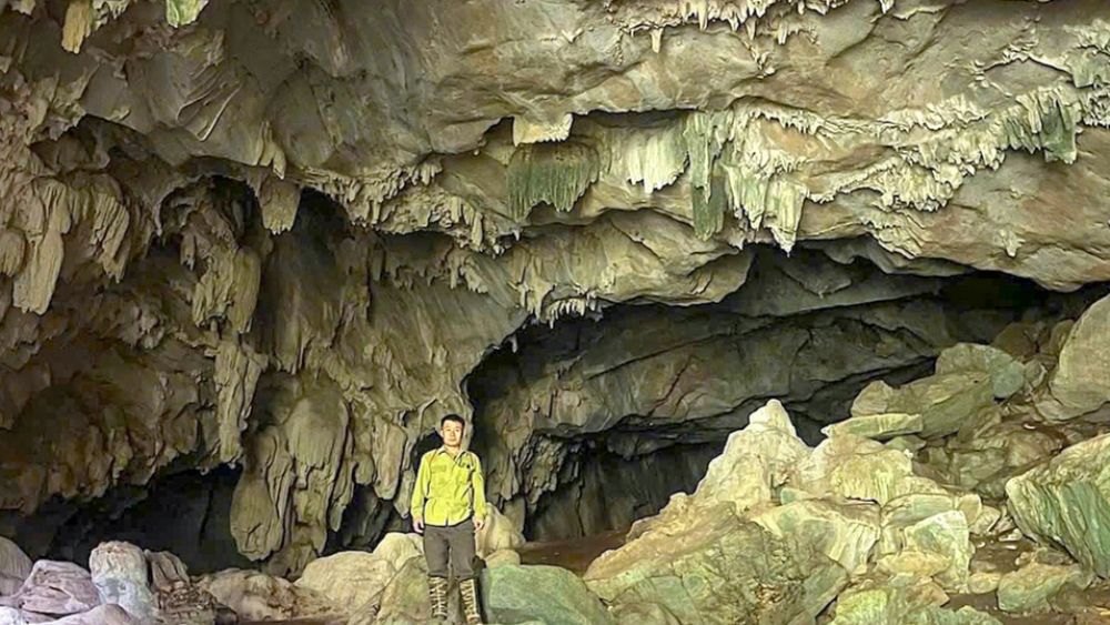 Cửa hang động giữa rừng nguyên sinh Nghệ An