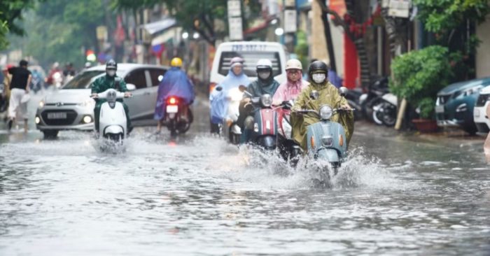Miền Bắc lại oằn mình trong đợt mưa lớn diện rộng