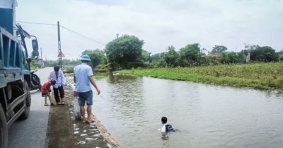 Nam sinh Ninh Bình lao xuống sông cứu hai em nhỏ gặp nạn