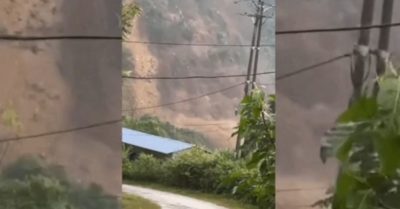 Sạt lở vùi lấp tỉnh lộ 543C, hơn 300 hộ dân  Nghệ An bị chia cắt